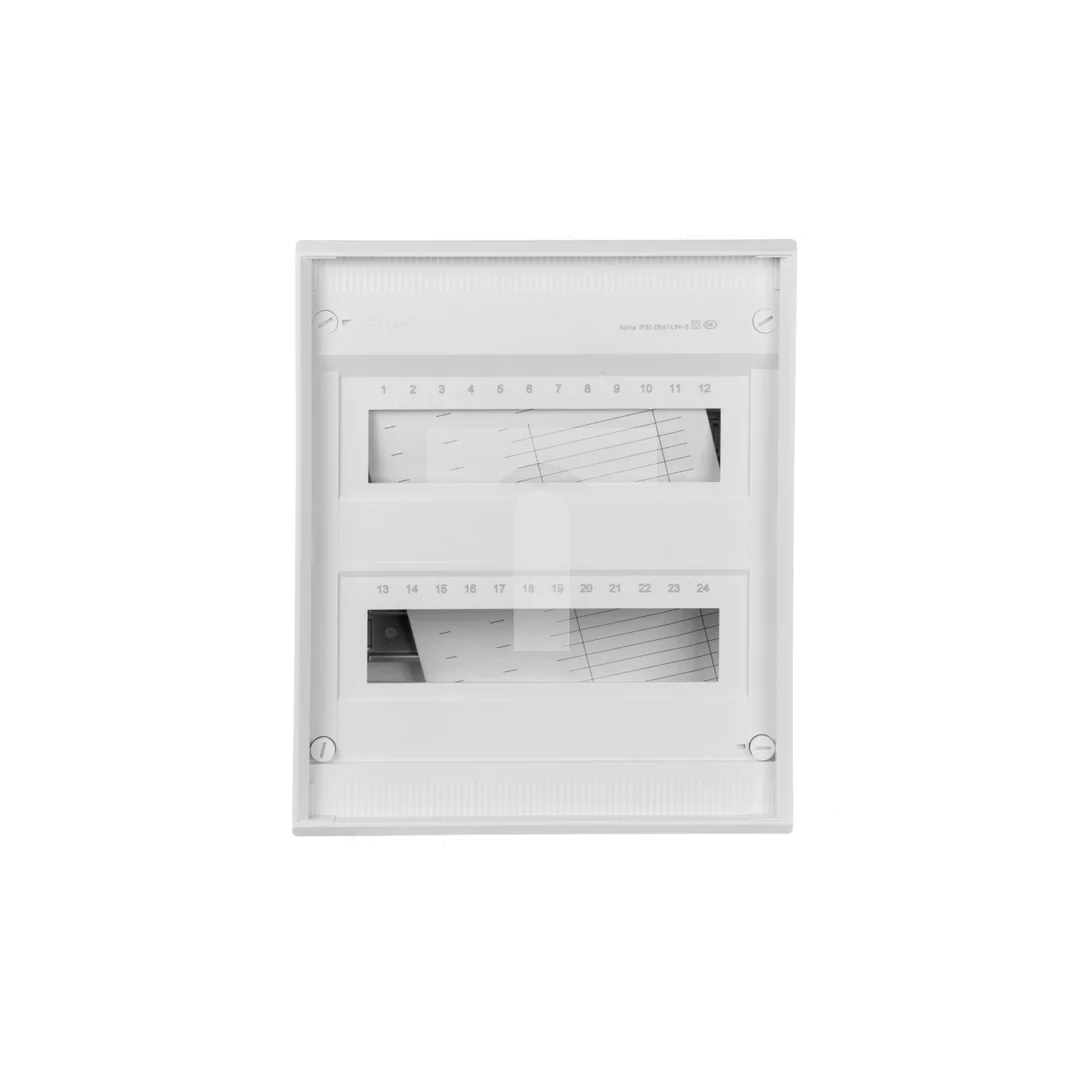 Rozdzielnica modułowa natynkowa 2x12 2R/24M II kl IP30 Volta VA24B
