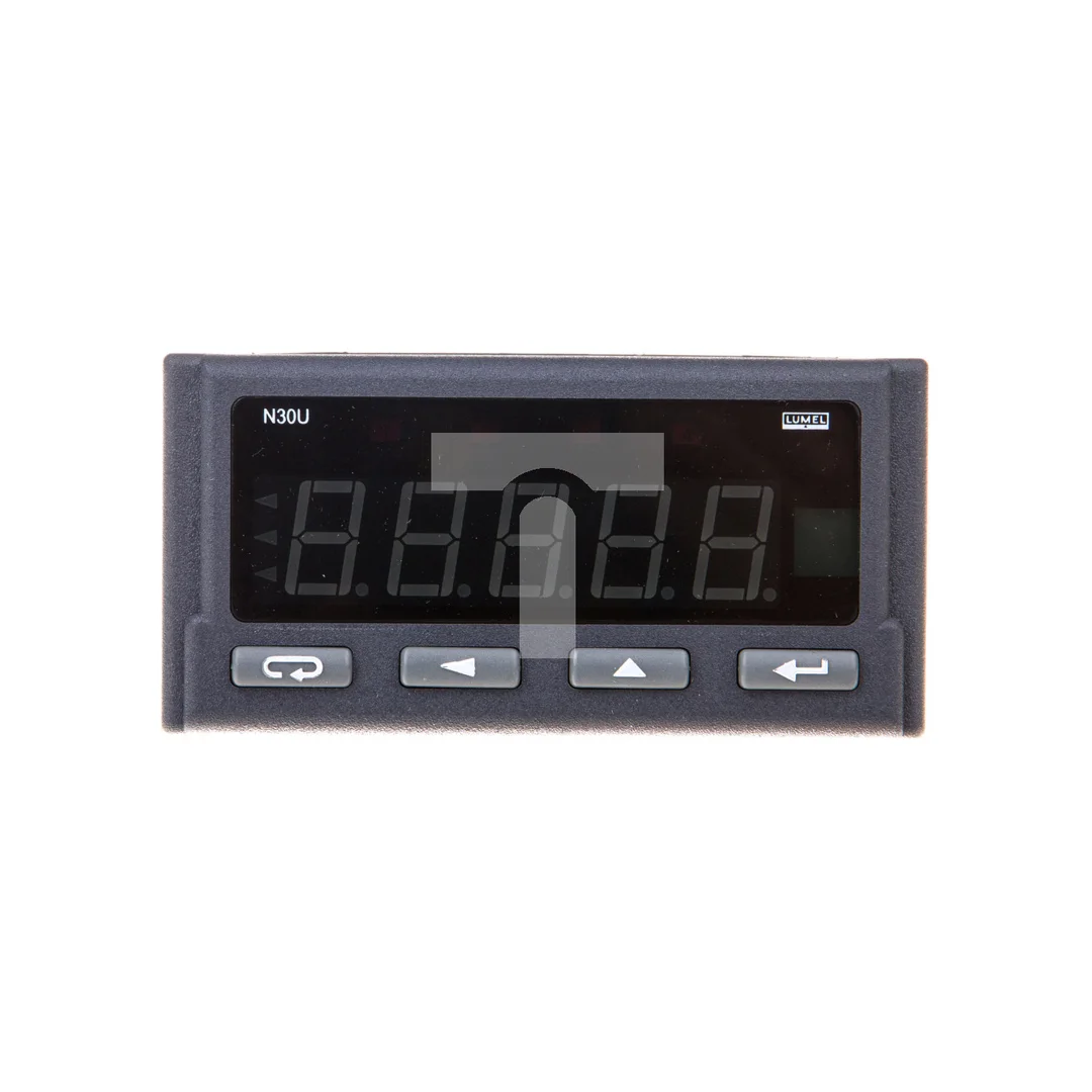 Cyfrowy miernik tablicowy (programowalny) 96x48mm 0-10V 0-20mA 0-60mV R, Pt, 2 wej. przekaźnikowe N30U 100000P0