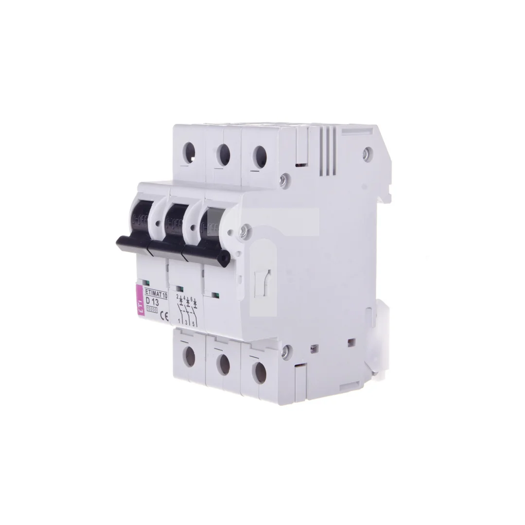 Wyłącznik nadprądowy 3P D 13A 10kA AC ETIMAT10 002155715