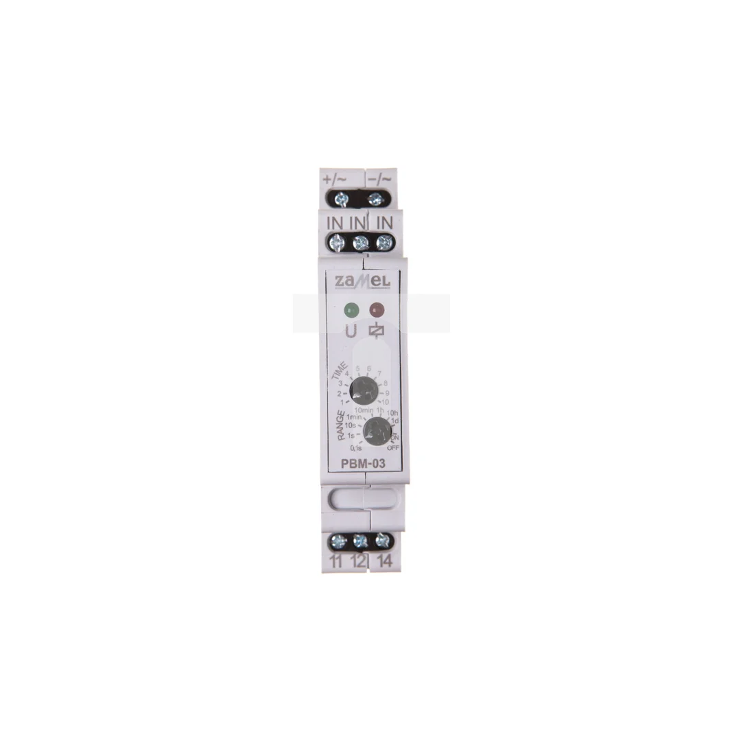 Przekaźnik bistabilny z wyłącznikiem czasowym 24V AC/DC PBM-03/24V EXT10000066