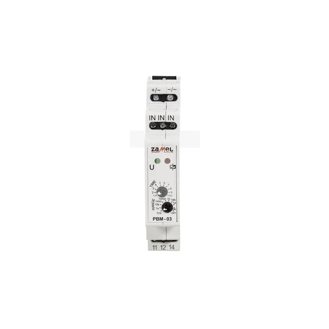 Przekaźnik bistabilny z wyłącznikiem czasowym 24V AC/DC PBM-03/24V EXT10000066