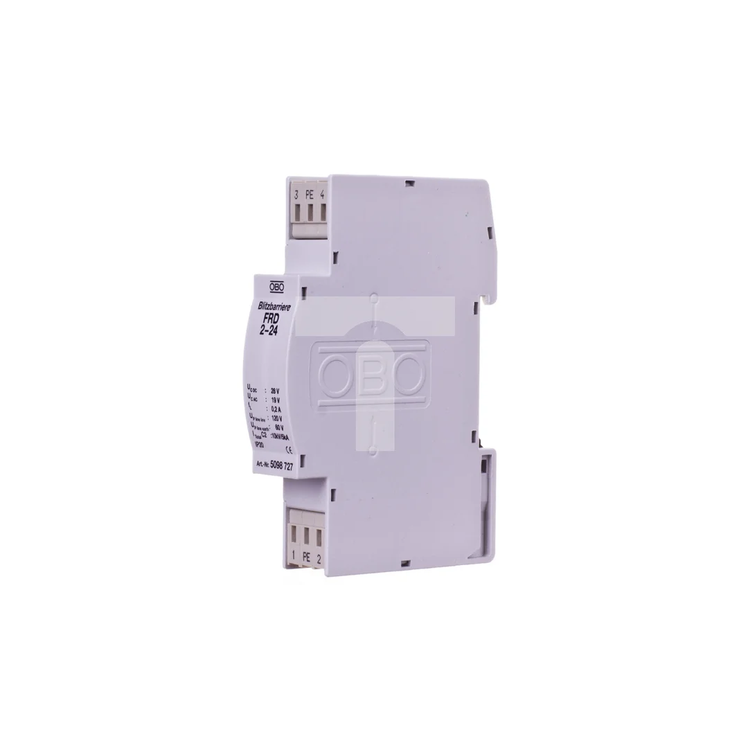 Ogranicznik przepięć dla systemów dwużyłowych 19VAC/28VDC 2,5kA 5kV FRD 2-24 5098727