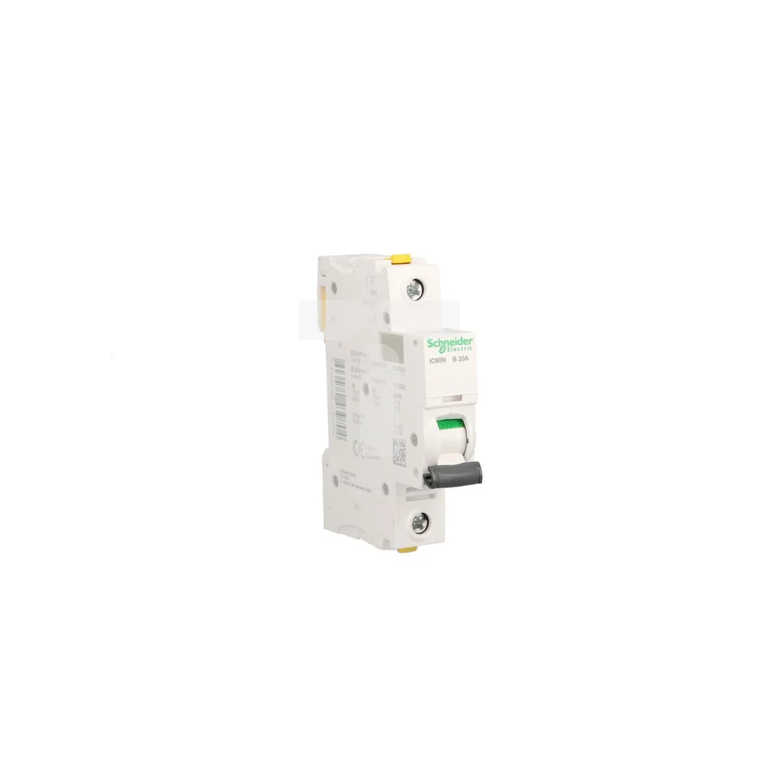 Wyłącznik nadprądowy 1P B 20A 6kA AC iC60N-B20 Acti9 A9F03120