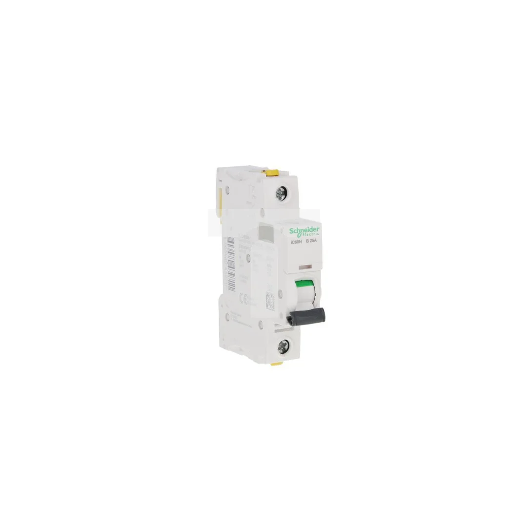 Wyłącznik nadprądowy 1P B 25A 6kA AC iC60N-B25 Acti9 A9F03125