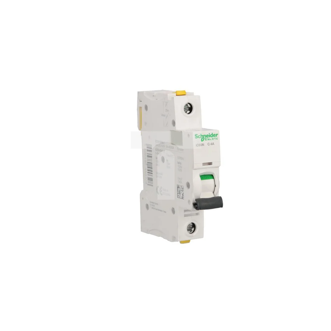 Wyłącznik nadprądowy 1P C 4A 6kA AC iC60N-C4 Acti9 A9F04104