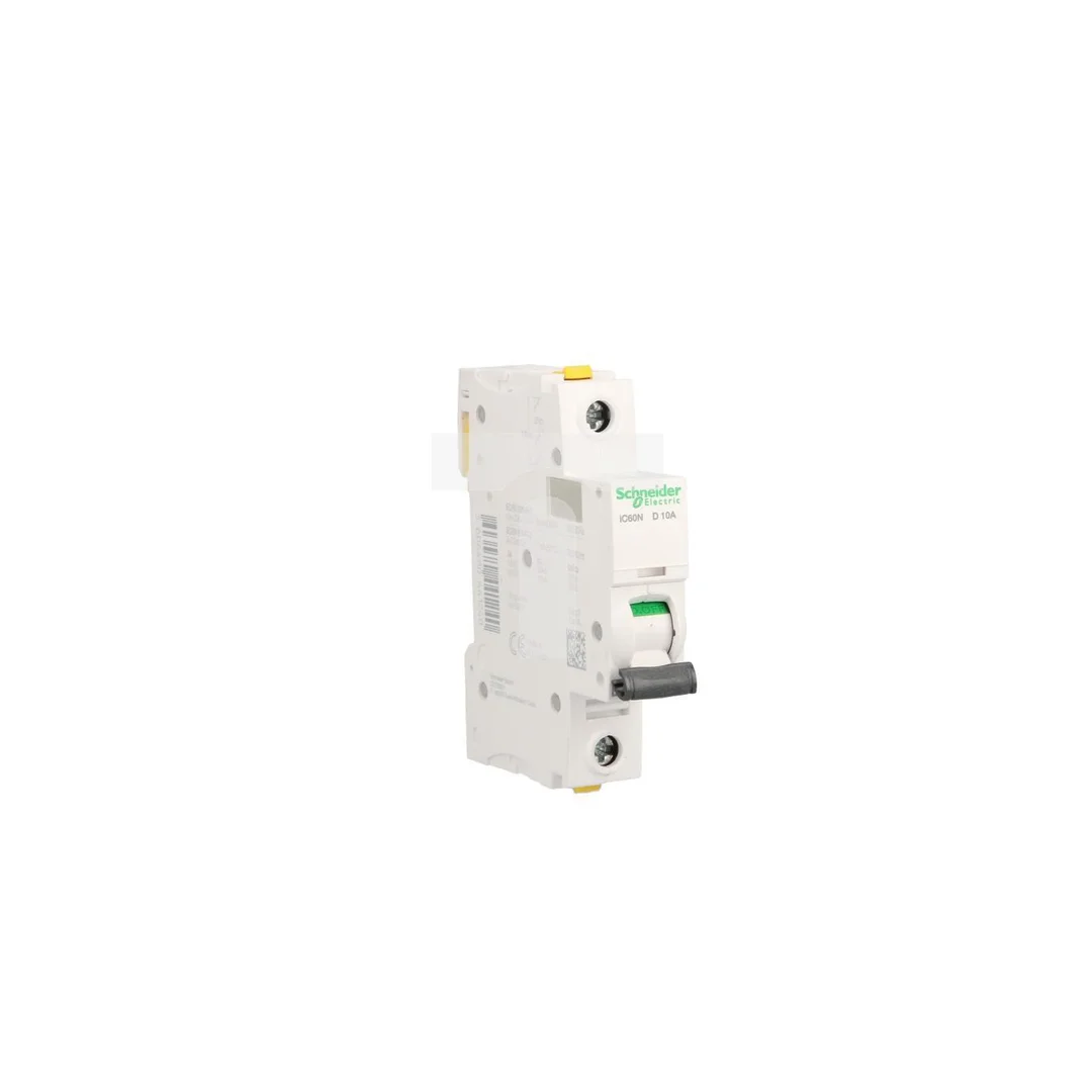 Wyłącznik nadprądowy 1P D 10A 6kA AC iC60N-D10 Acti9 A9F05110