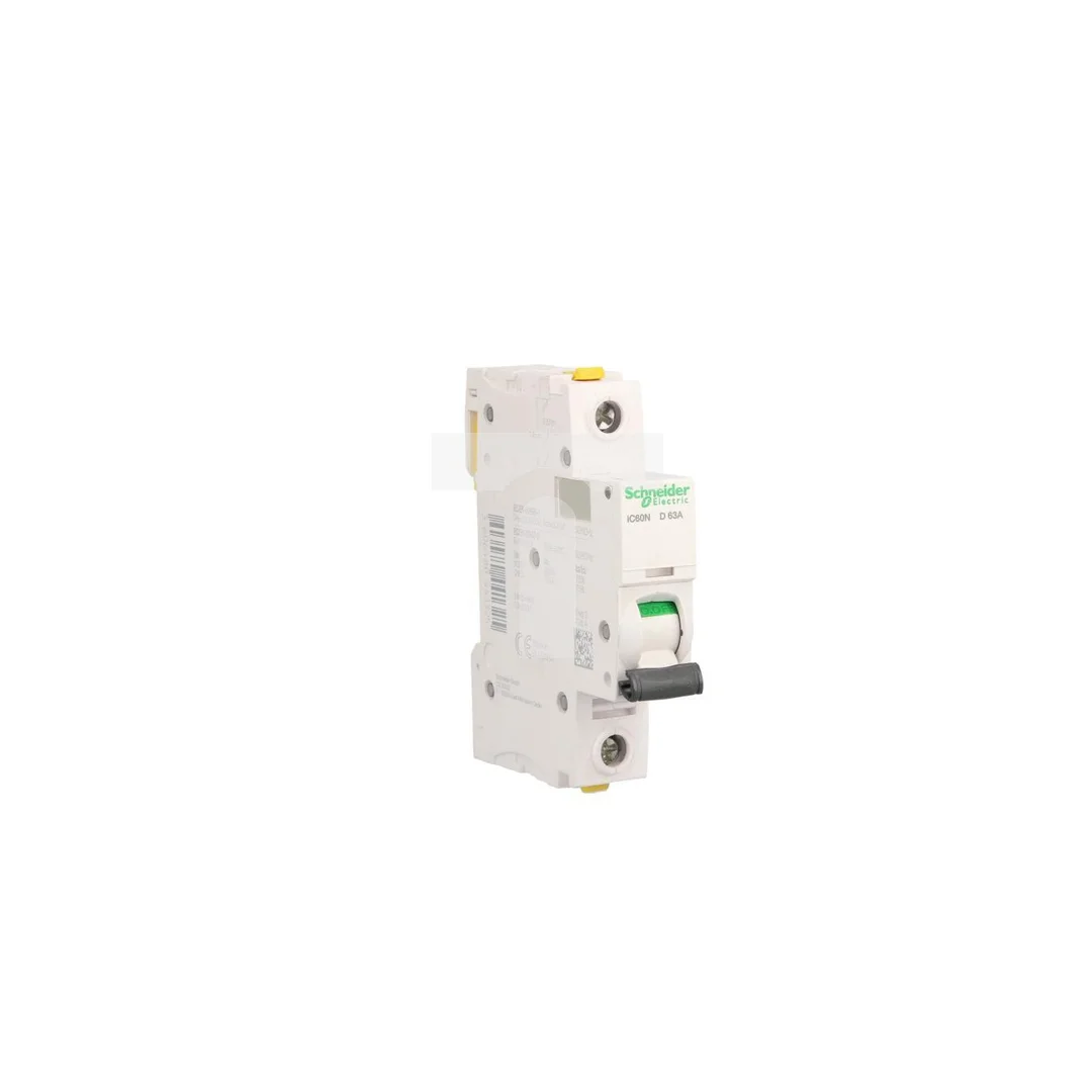 Wyłącznik nadprądowy 1P D 63A 6kA AC iC60N-D63 Acti9 A9F05163