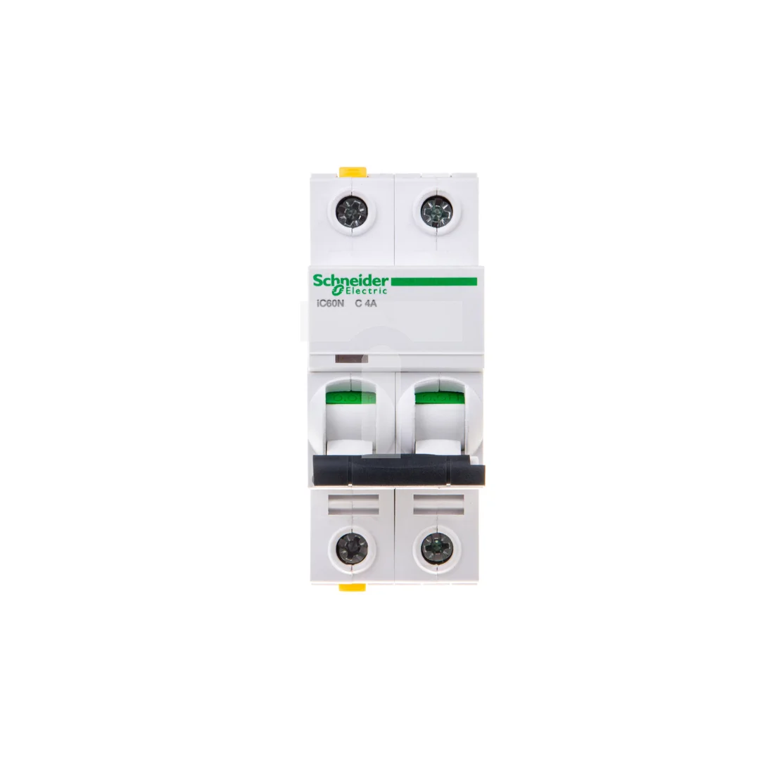 Wyłącznik nadprądowy 2P C 4A 6kA AC iC60N-C4-2 Acti9 A9F04204