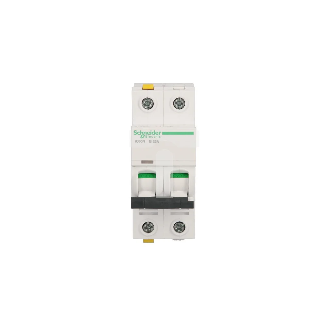Wyłącznik nadprądowy 2P B 25A 6kA AC iC60N-B25-2 Acti9 A9F03225