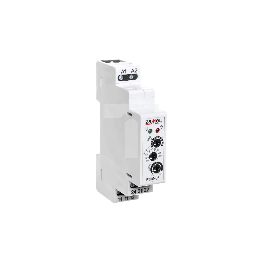 Przekaźnik czasowy 12-240V AC/DC PCM-06/U EXT10000083