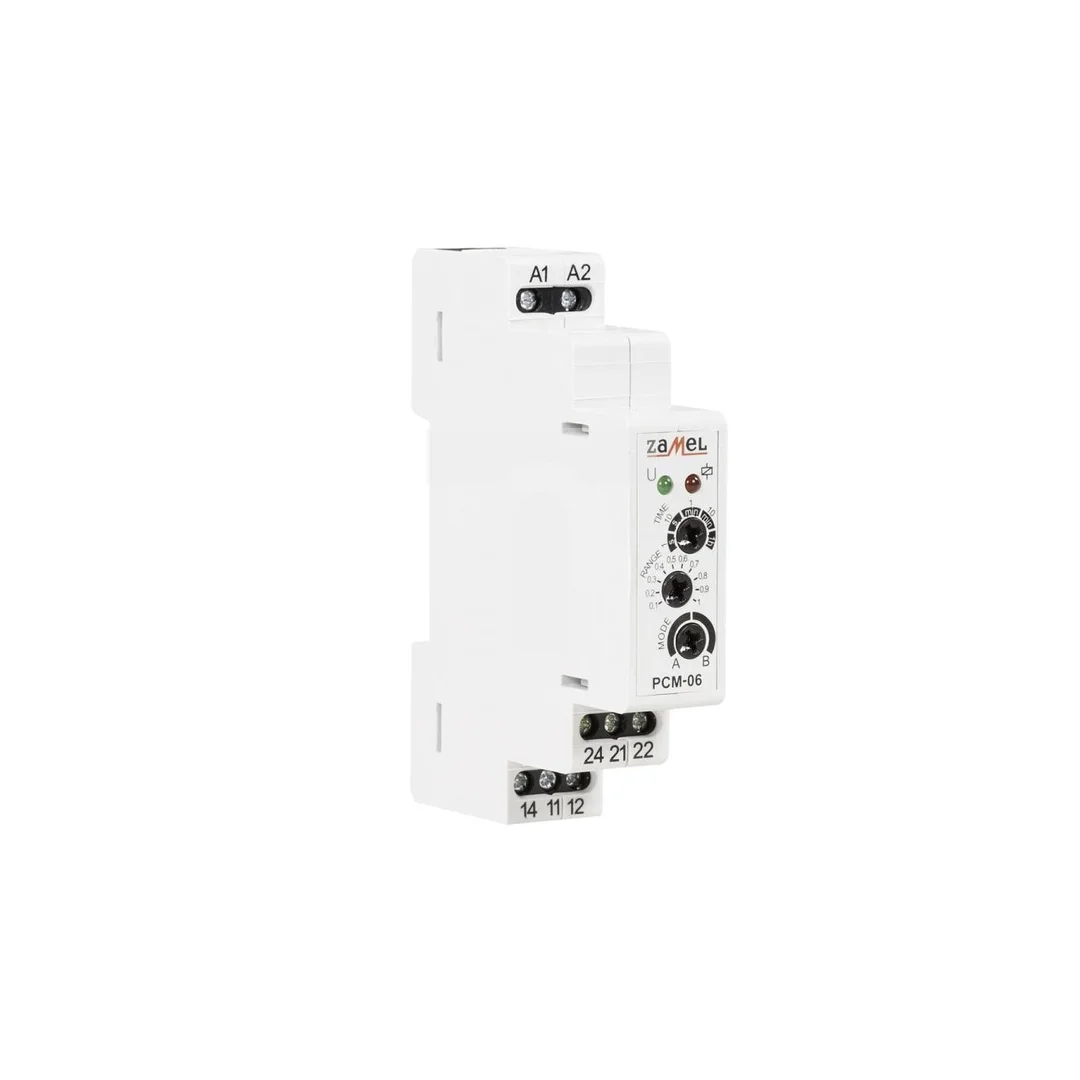 Przekaźnik czasowy 12-240V AC/DC PCM-06/U EXT10000083