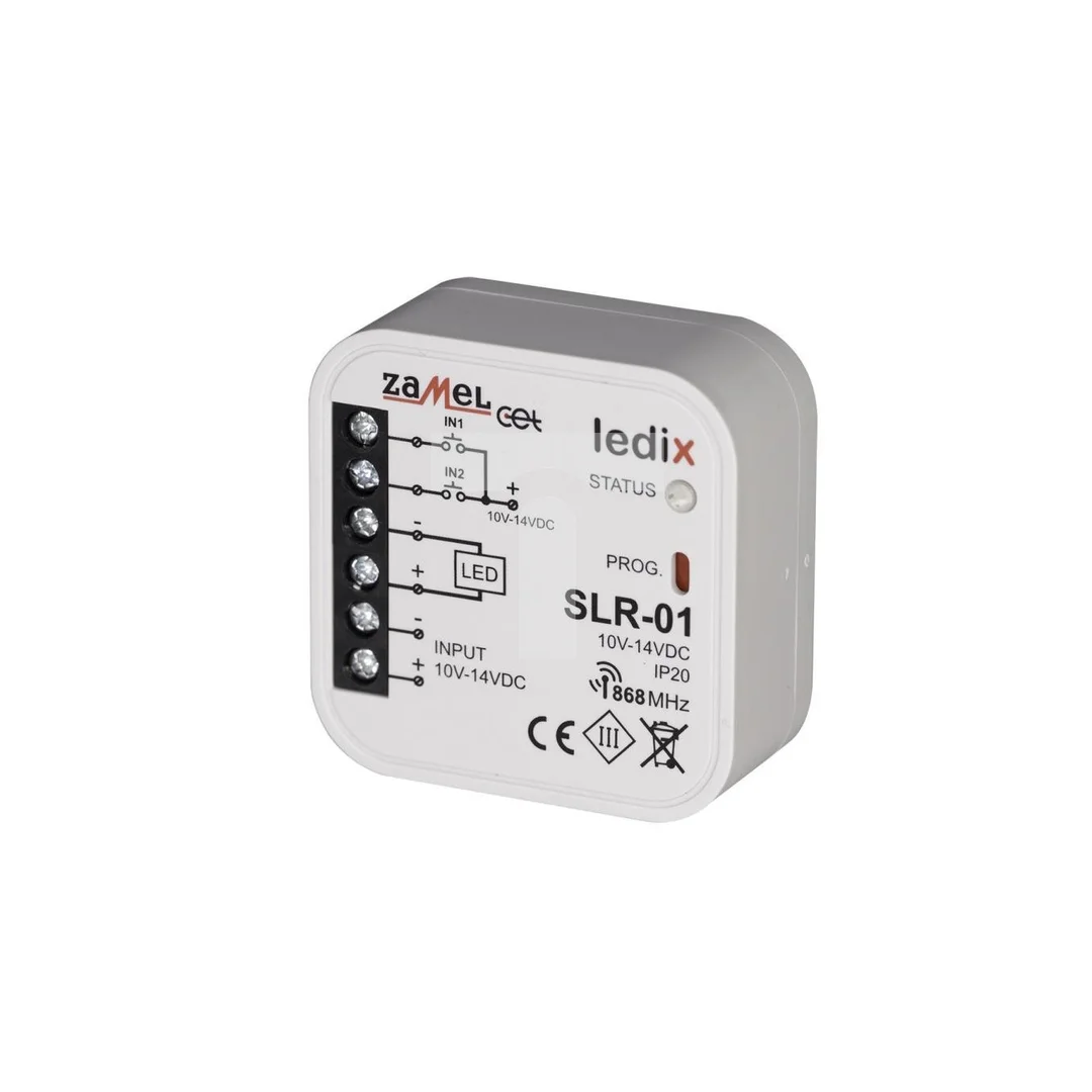 Sterownik LED jednokolorowy 0,22W 4A 10-14V DC IP20 SLR-01 LDX10000004