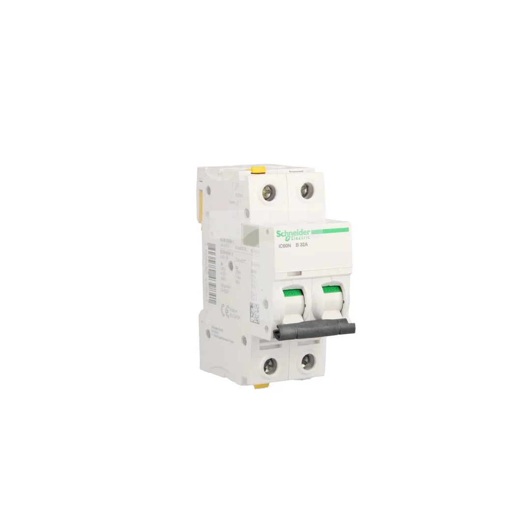 Wyłącznik nadprądowy 2P B 32A 6kA AC iC60N-B32-2 Acti9 A9F03232