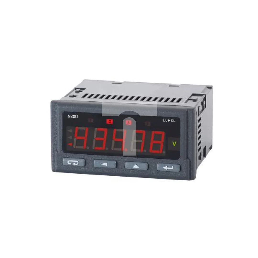 Programowalny miernik cyfrowy wejście temperaturowe i DC zasilanie 85-253V AC/DC wyjście impulsowe RS-485 analog. przek bez jedn