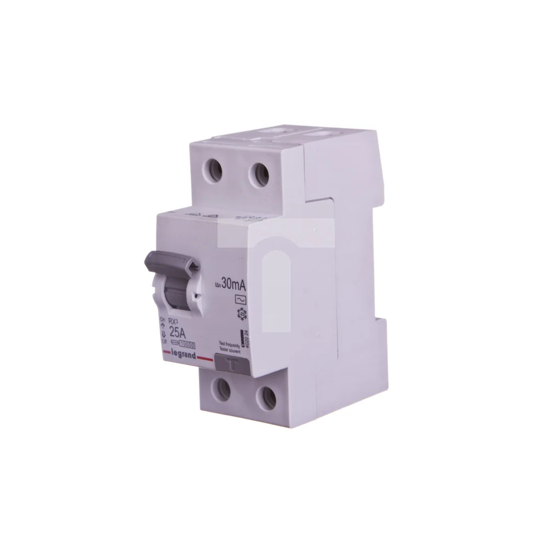 Wyłącznik różnicowoprądowy 2P 25A 0,03A typ AC P302 RX3 402024
