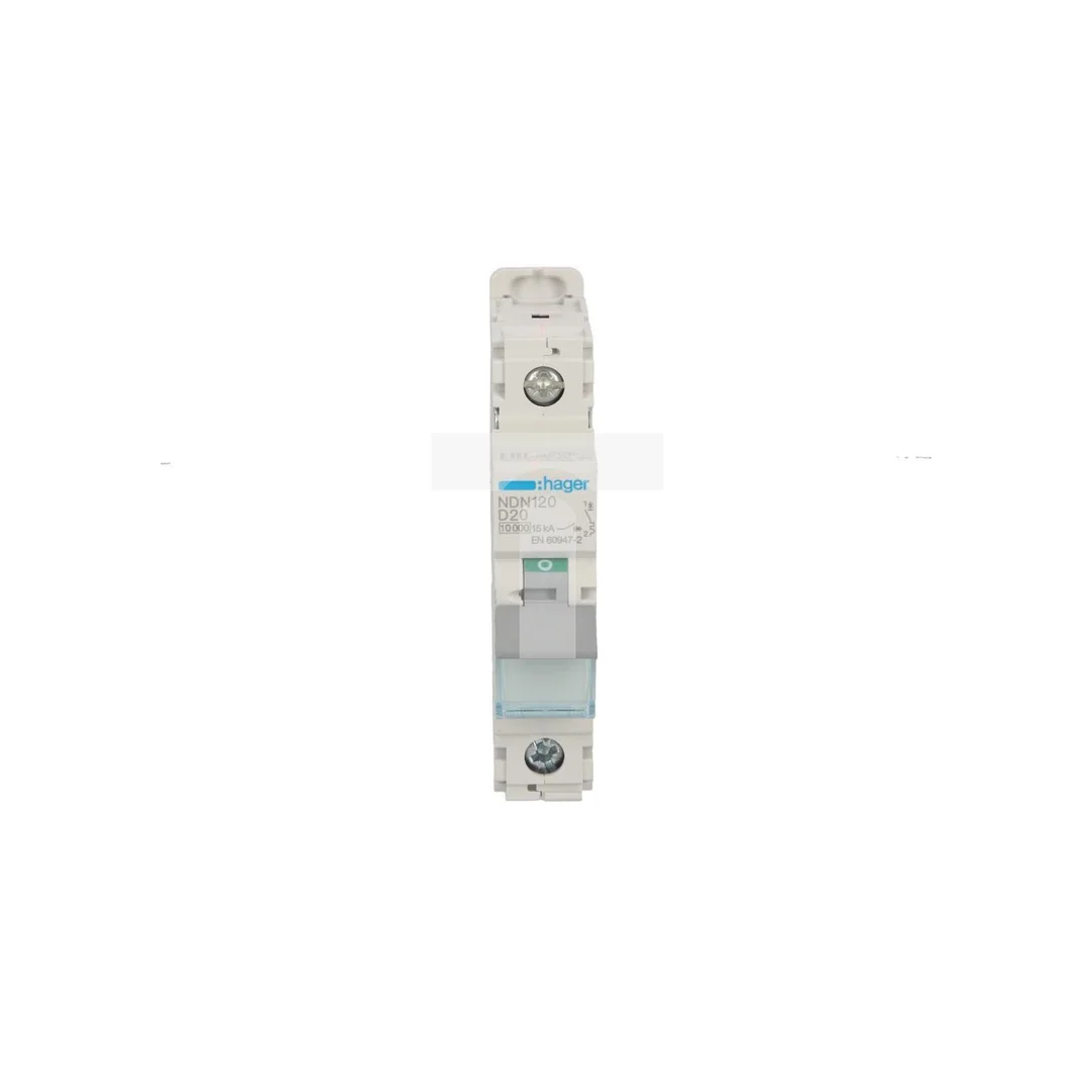 Wyłącznik nadprądowy 1P D 20A 10kA AC NDN120