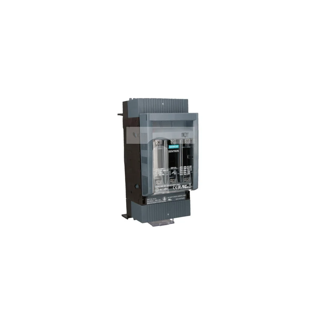 Rozłącznik bezpiecznikowy 3P 160A NH000 do montażu na szynach 60mm 3NP1123-1BC20