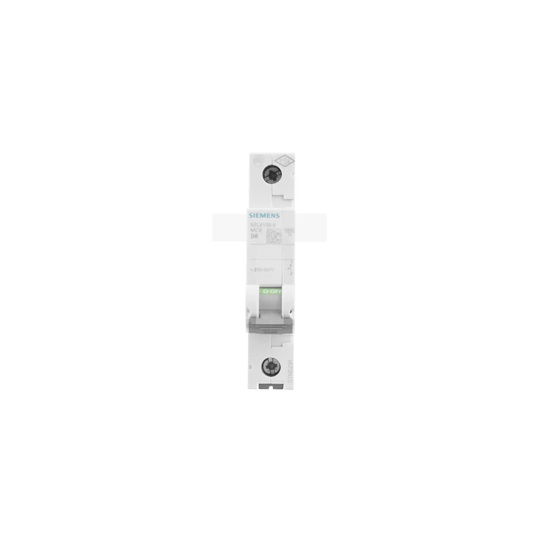 Wyłącznik nadprądowy 1P B 6A 6kA AC SENTRON 5SL6106-6