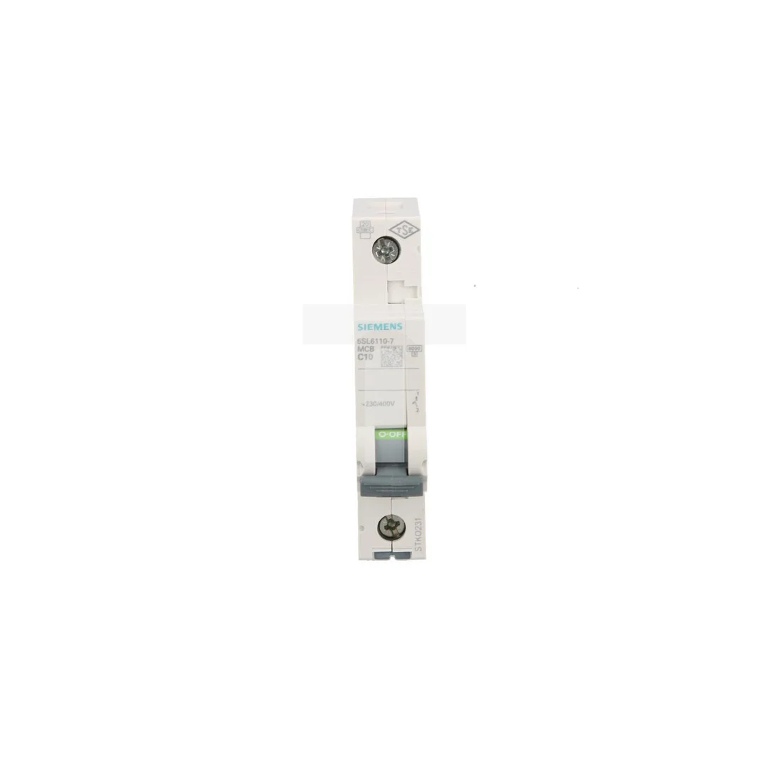 Wyłącznik nadprądowy 1P C 10A 6kA AC SENTRON 5SL6110-7
