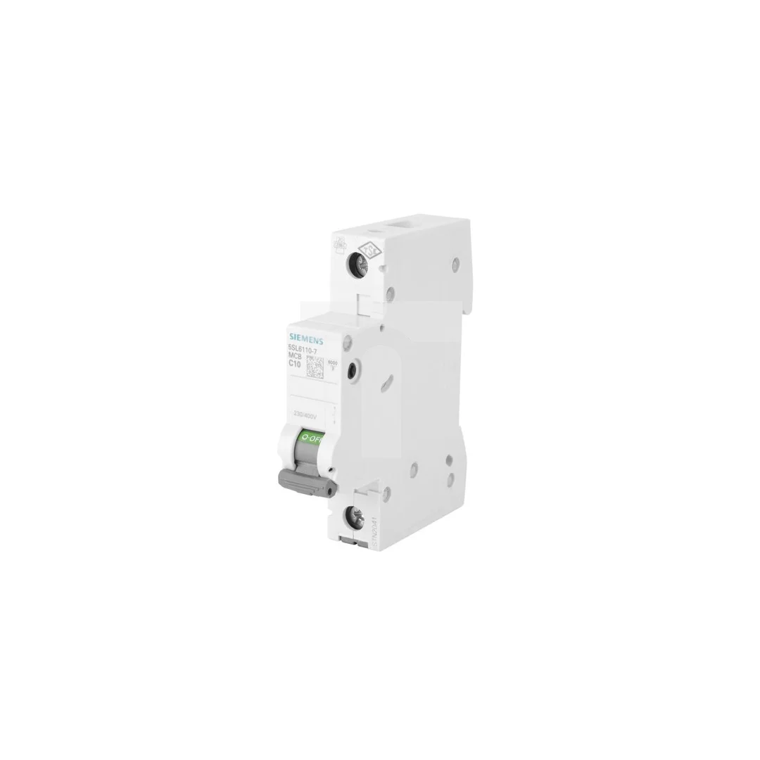 Wyłącznik nadprądowy 1P C 10A 6kA AC SENTRON 5SL6110-7