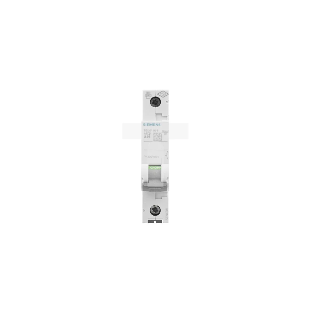 Wyłącznik nadprądowy 1P B 16A 6kA AC SENTRON 5SL6116-6