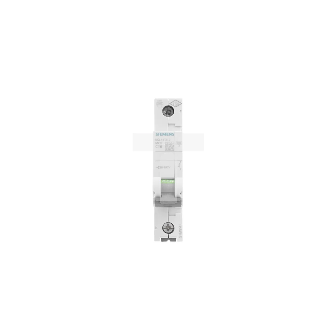 Wyłącznik nadprądowy 1P C 16A 6kA AC SENTRON 5SL6116-7