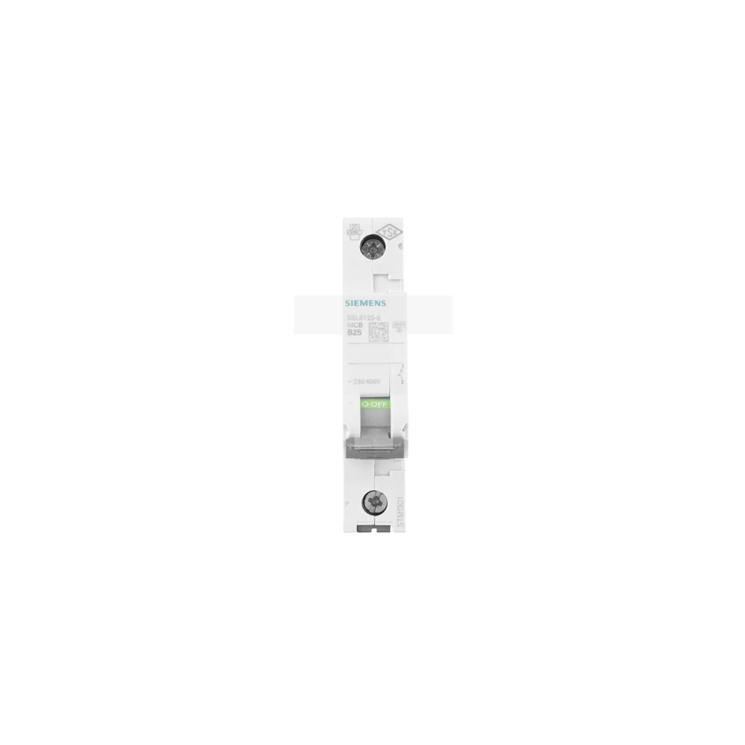 Wyłącznik nadprądowy 1P B 25A 6kA AC SENTRON 5SL6125-6