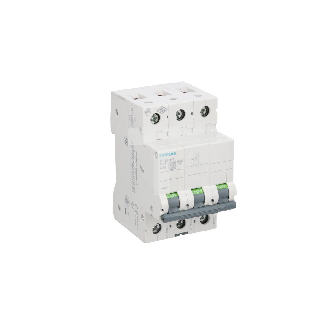 Wyłącznik nadprądowy 3P C 16A 6kA AC SENTRON 5SL6316-7