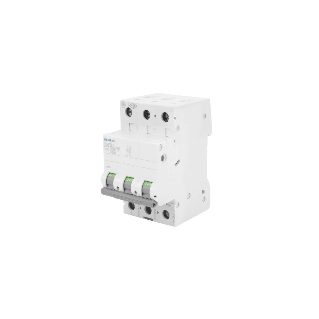 Wyłącznik nadprądowy 3P C 16A 6kA AC SENTRON 5SL6316-7