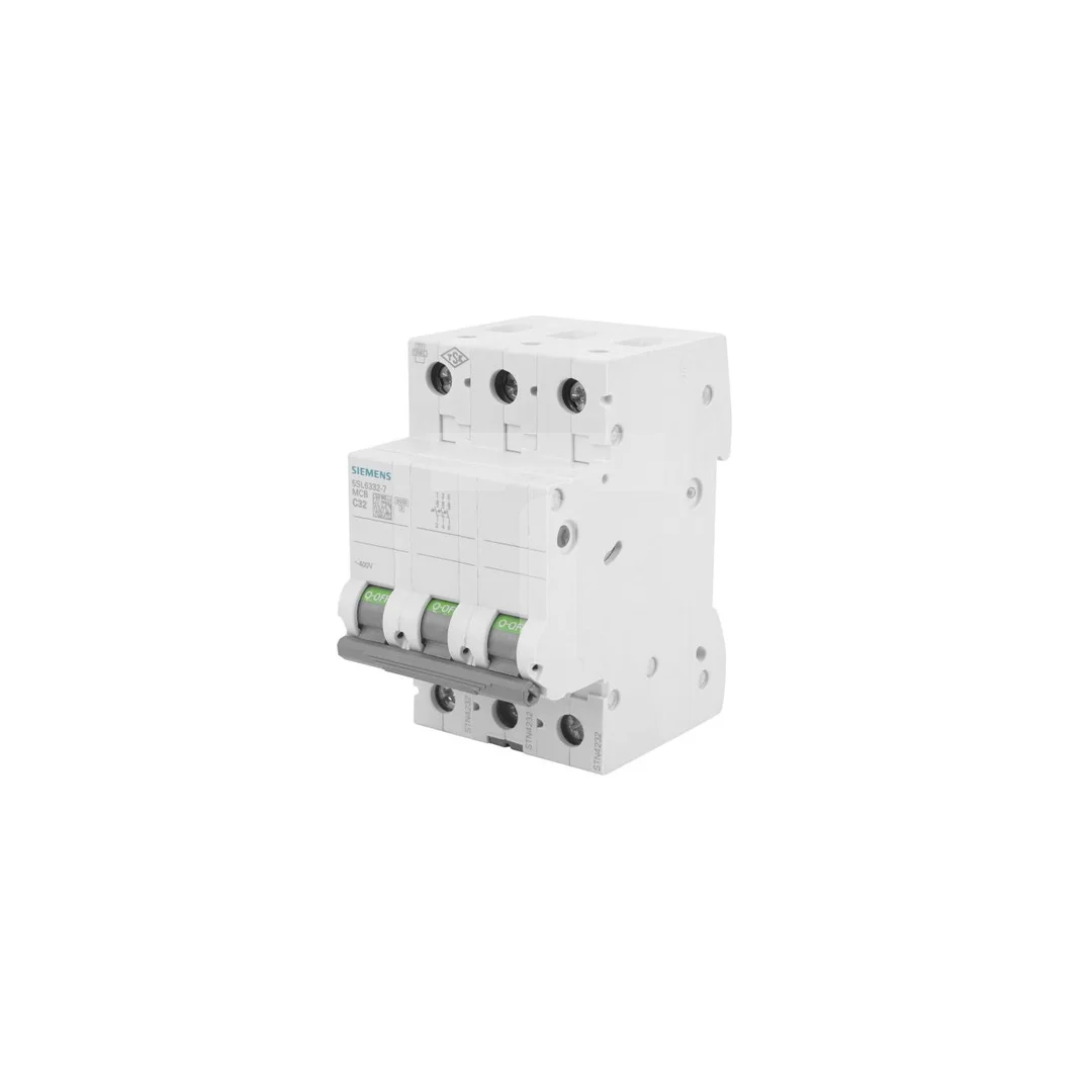 Wyłącznik nadprądowy 3P C 32A 6kA AC SENTRON 5SL6332-7