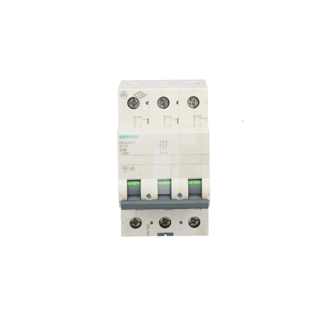 Wyłącznik nadprądowy 3P C 40A 6kA AC SENTRON 5SL6340-7