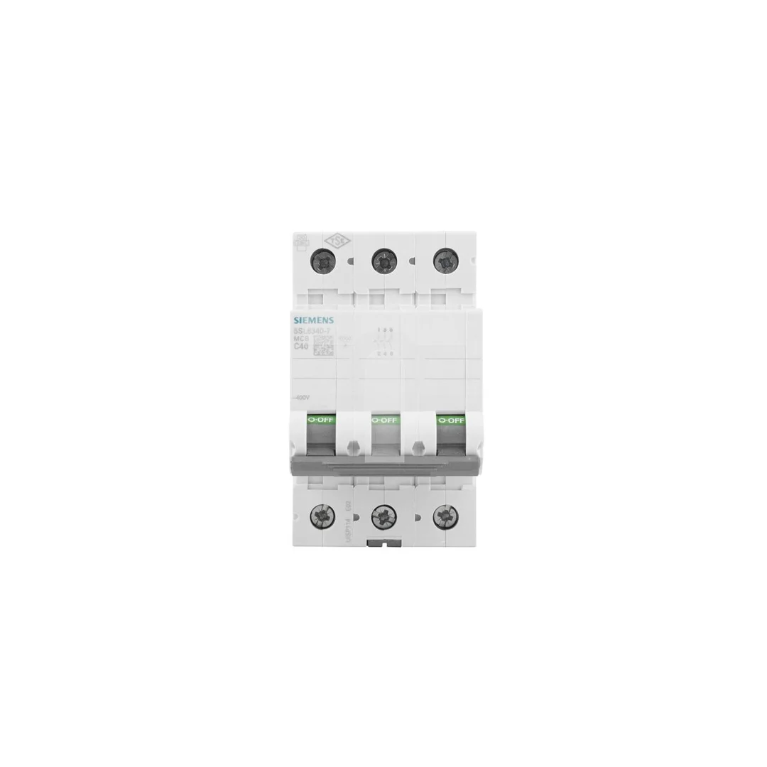 Wyłącznik nadprądowy 3P C 40A 6kA AC SENTRON 5SL6340-7
