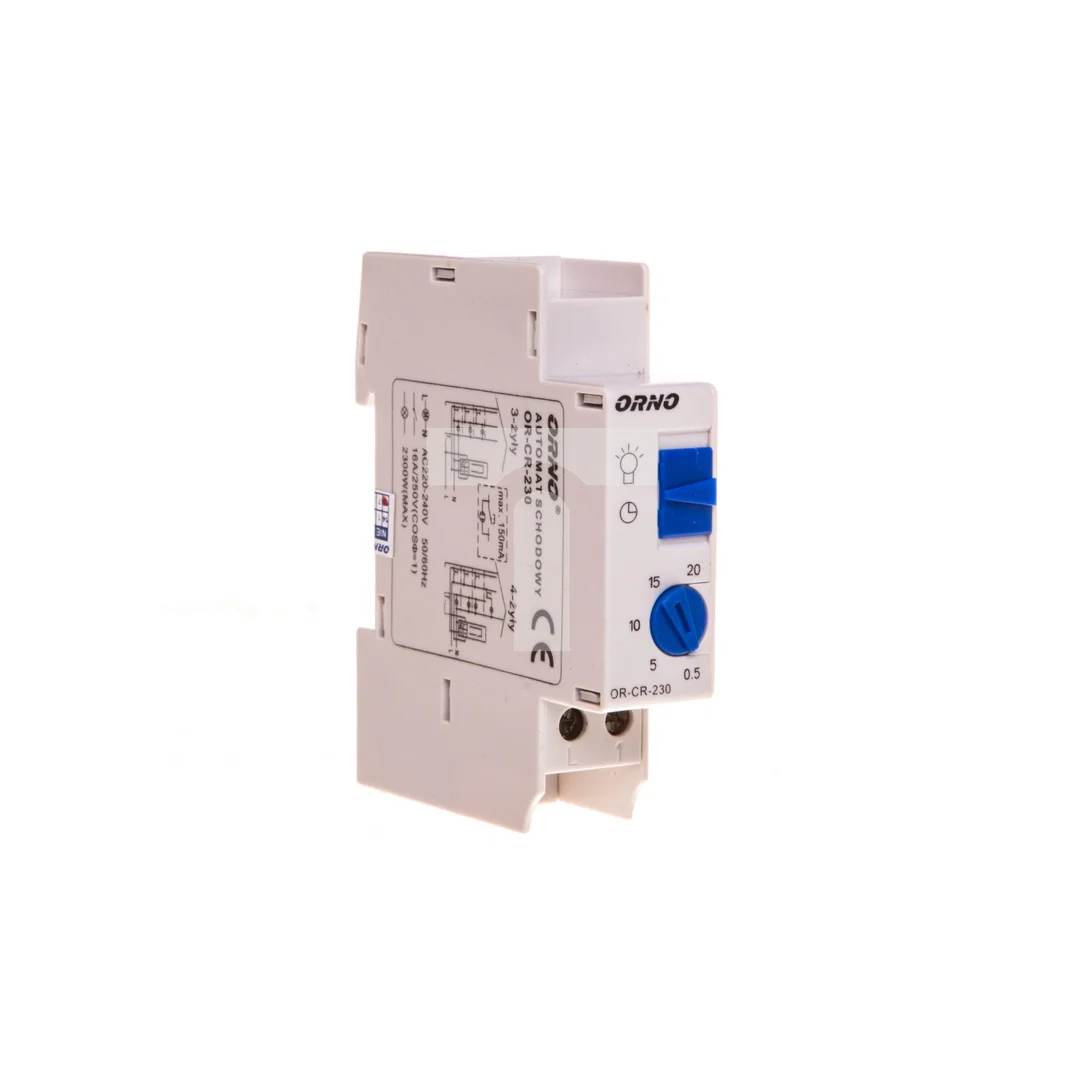 Automat schodowy 16A 1Z 0,5-10min OR-CR-230