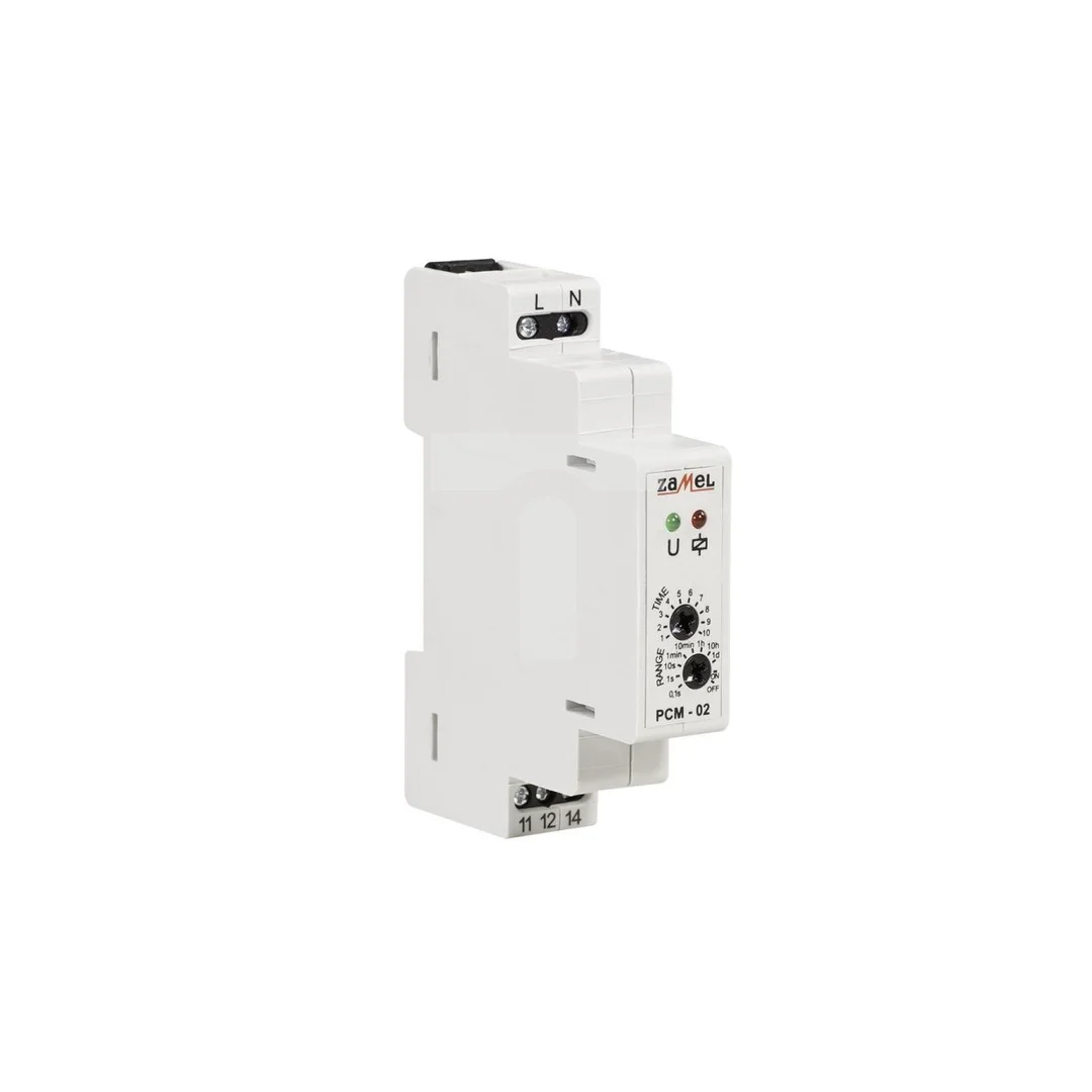 Przekaźnik czasowy 230V AC PCM-02 EXT10000075