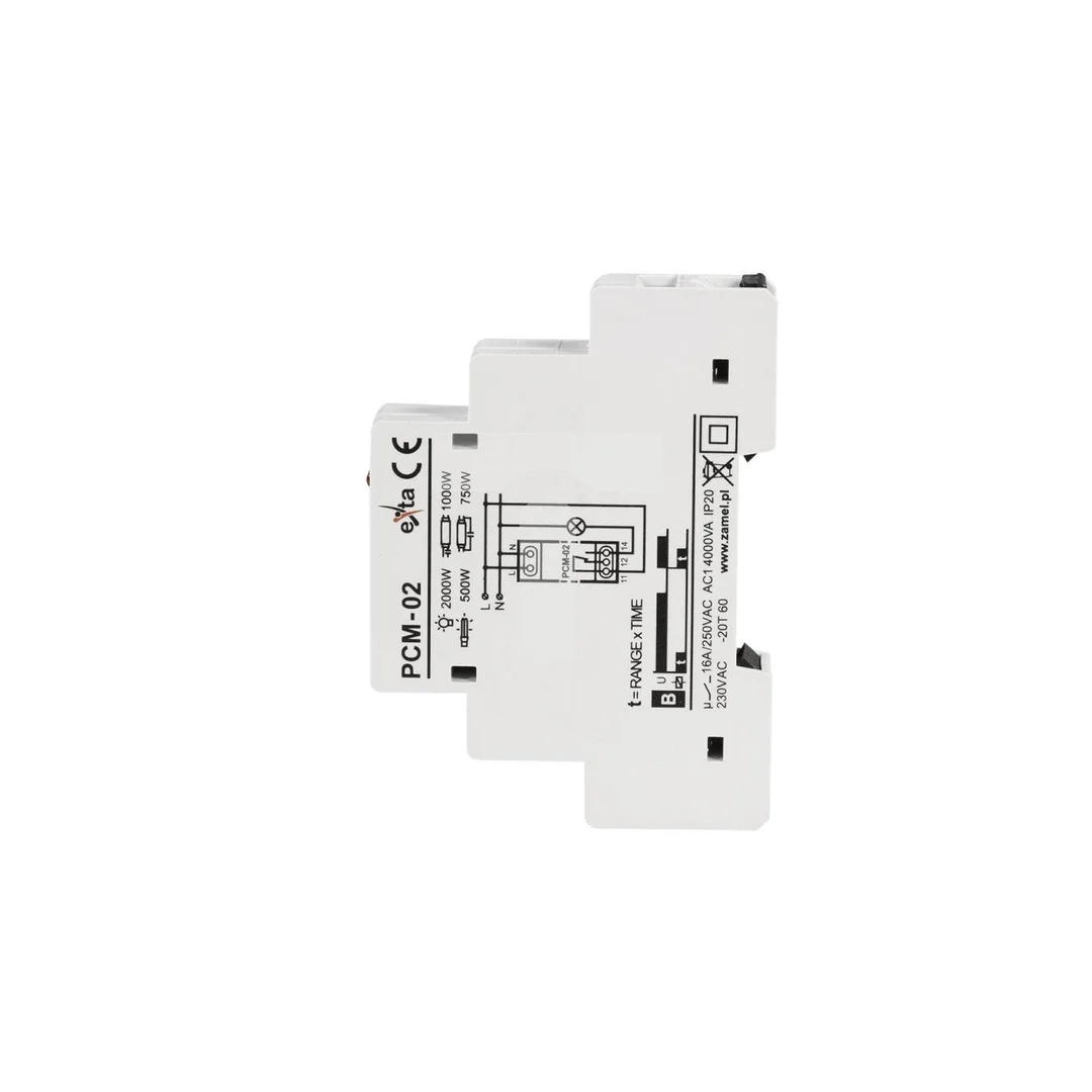 Przekaźnik czasowy 230V AC PCM-02 EXT10000075