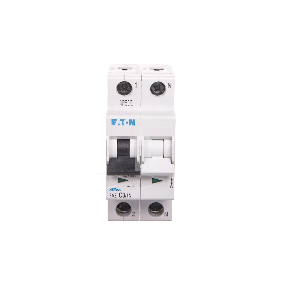 Wyłącznik nadprądowy 1P+N C 3A 15kA AC FAZ-C3/1N 278664