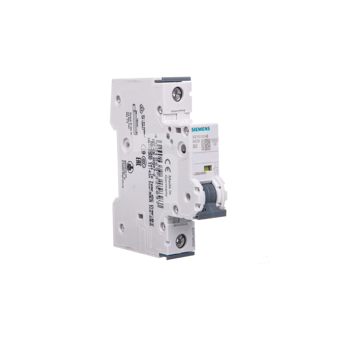 Wyłącznik nadprądowy 1P B 2A 6kA AC SENTRON 5SY6102-6