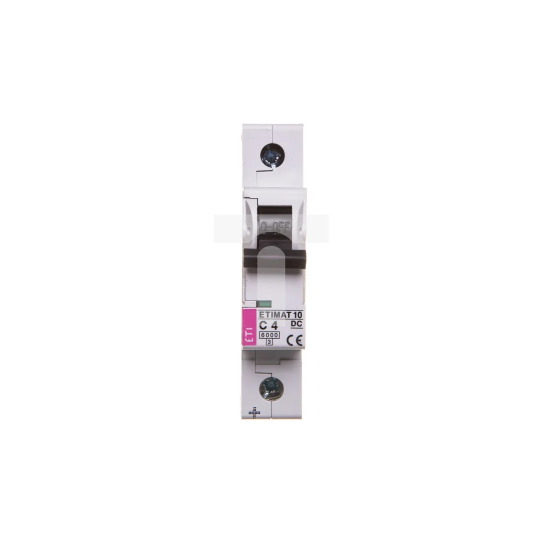 Wyłącznik nadprądowy 1P C 4A 6kA DC ETIMAT10 002137710