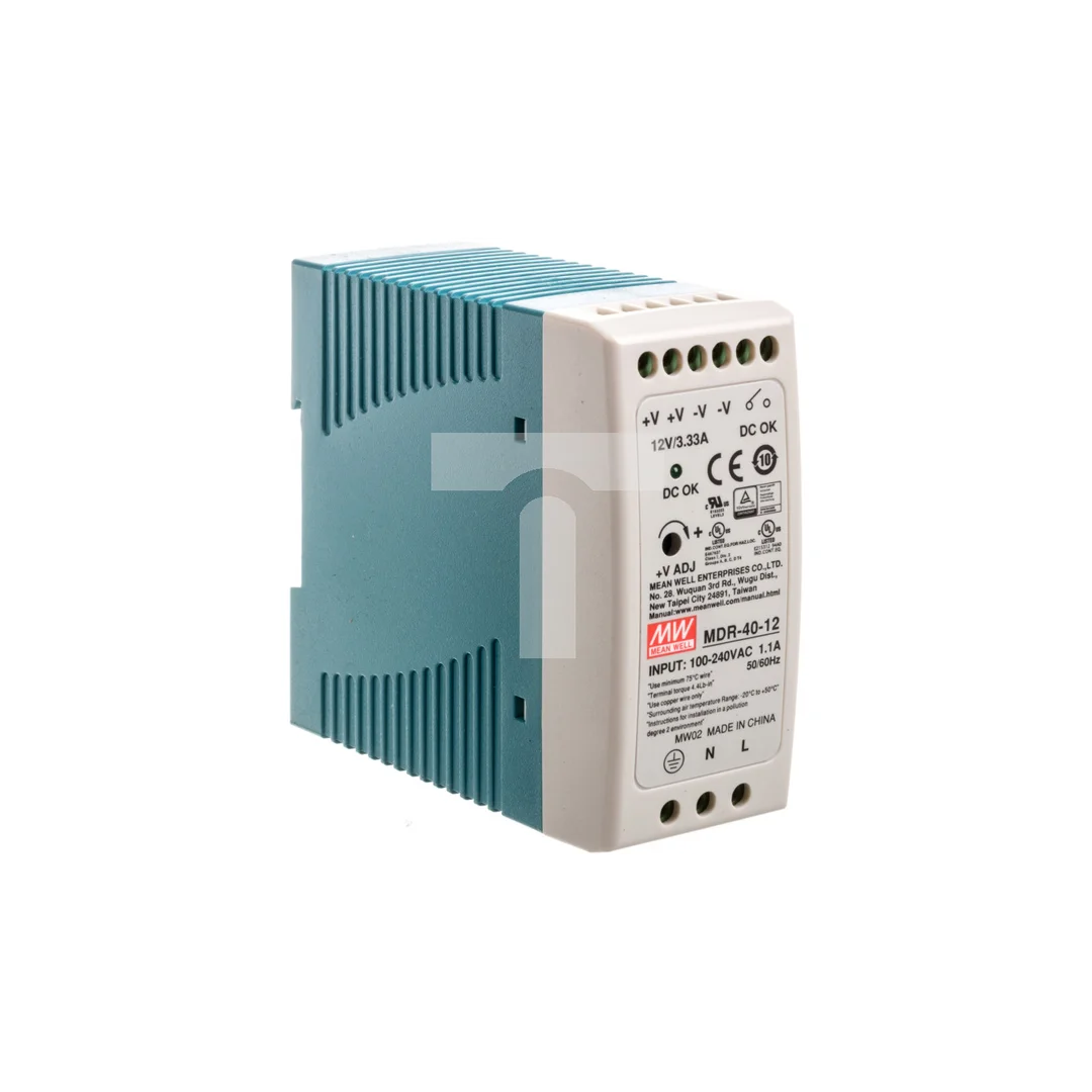 Zasilacz impulsowy 85-264V AC/ 3,33 12V DC 40W MDR-40-12