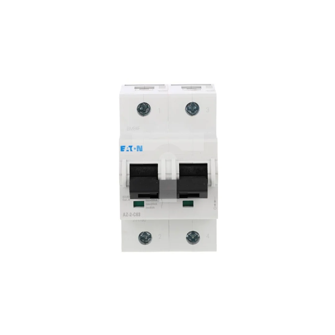 Wyłącznik nadprądowy 2P C 63A 25kA AC AZ-2-C63 211795
