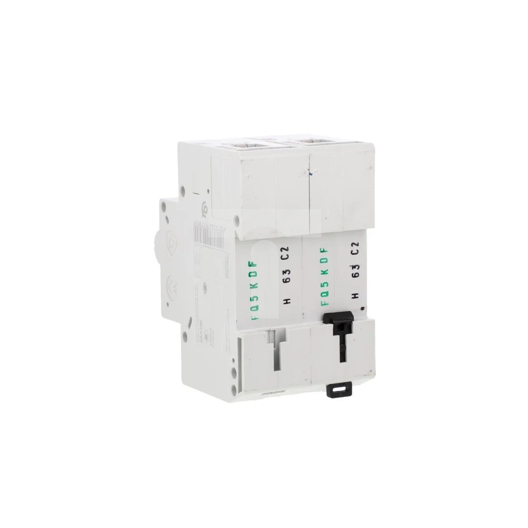 Wyłącznik nadprądowy 2P C 63A 25kA AC AZ-2-C63 211795