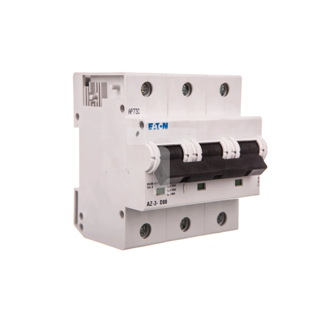 Wyłącznik nadprądowy 3P D 80A 20kA AC AZ-3-D80 211824