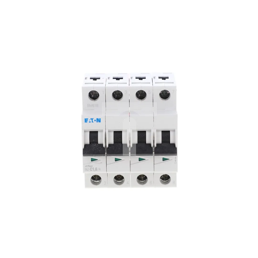 Wyłącznik nadprądowy 4P C 1,6A 15kA AC FAZ-C1,6/4 279048