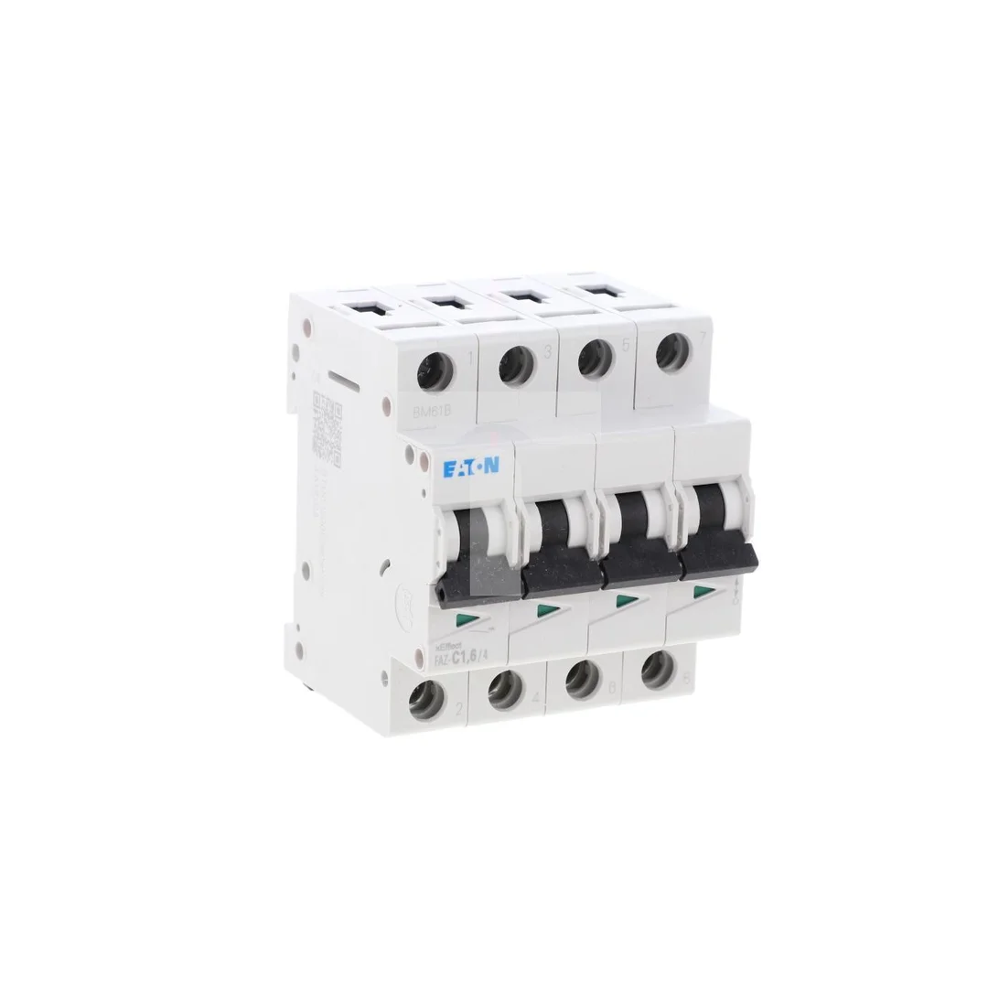 Wyłącznik nadprądowy 4P C 1,6A 15kA AC FAZ-C1,6/4 279048