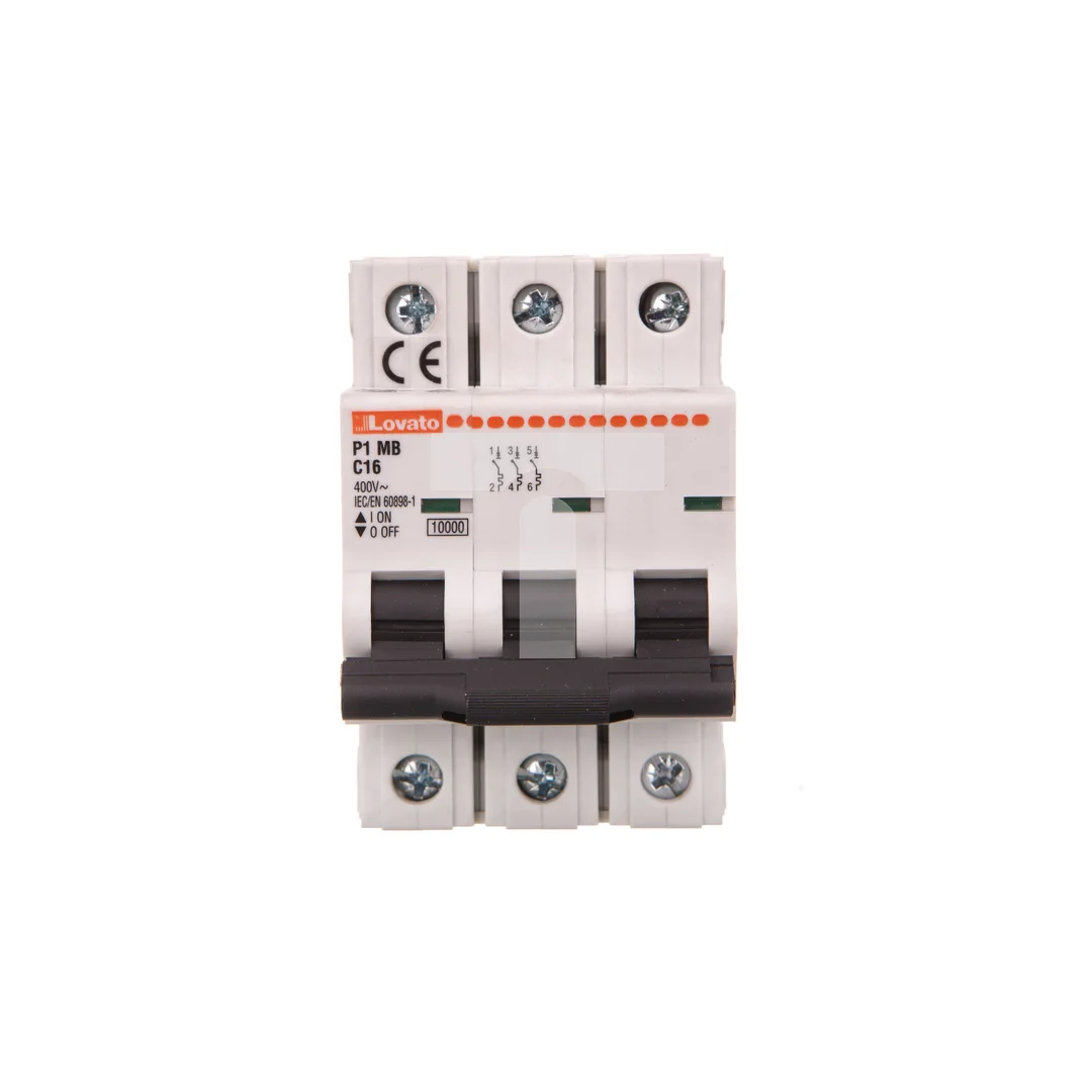 Wyłącznik nadprądowy 3P C 16A 10kA AC P1MB3PC16