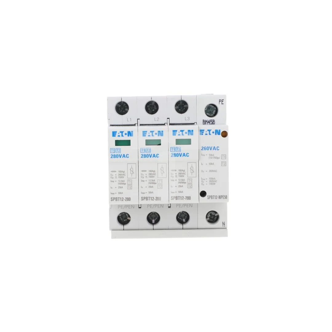 Ogranicznik przepięć Typ T1+T2 1+NPE 12,5kA 280V SPBT12-280-3+NPE50 184750