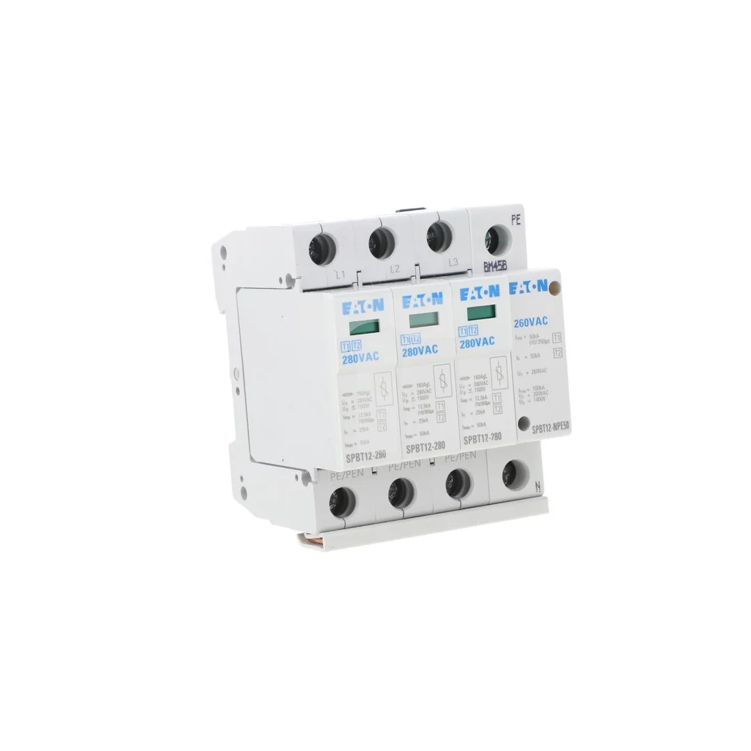 Ogranicznik przepięć Typ T1+T2 1+NPE 12,5kA 280V SPBT12-280-3+NPE50 184750