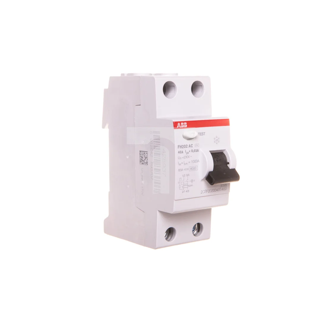 Wyłącznik różnicowo-prądowy 2P 40A 30mA AC FH202 AC-40/0,03 2CSF202002R1400