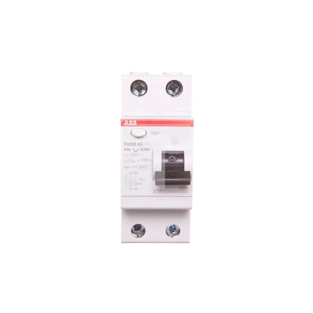 Wyłącznik różnicowo-prądowy 2P 40A 30mA AC FH202 AC-40/0,03 2CSF202002R1400