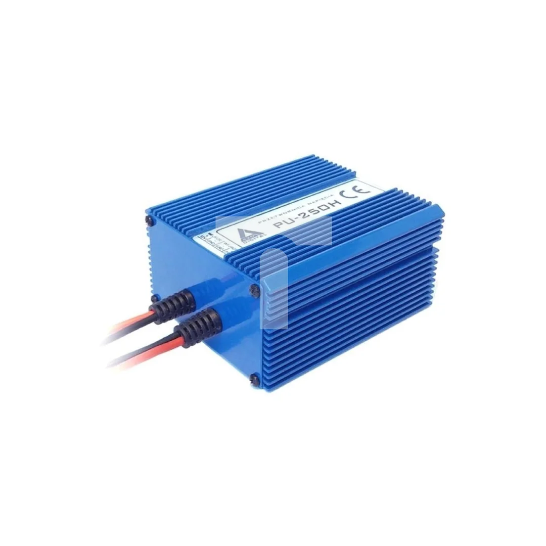 Przetwornica napięcia 10÷20 VDC / 24 VDC PU-250H 24V 250W Wodoszczelna - pełna izolacja IP67